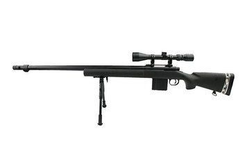 Винтовка снайперская MB4405D с оптикой и сошками [WELL] (для страйкбола) WEL-03-006019 фото