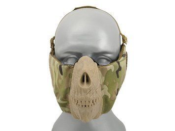 Maska SKULL FACE z ochroną uszu - Multicam [CS]&nbsp;(для страйкбола) FBP2378CP фото