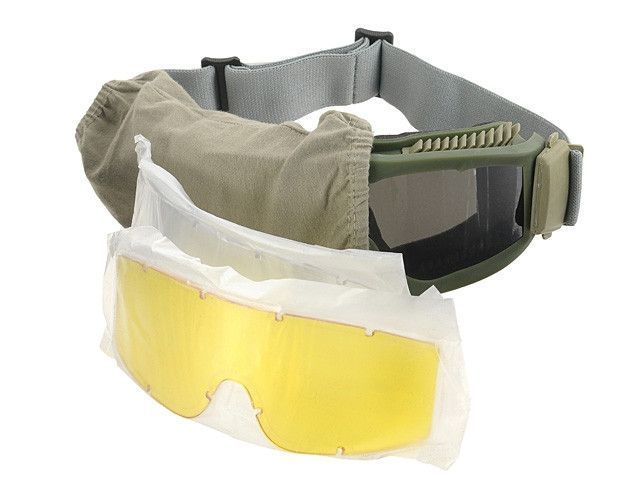 Gogle тактичні TR - olive (для страйкболу) BD2502 фото