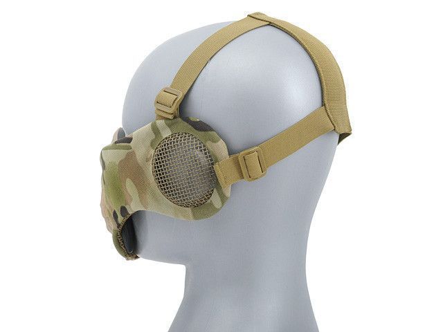 Maska SKULL FACE z ochroną uszu - Multicam [CS]&nbsp;(для страйкбола) FBP2378CP фото