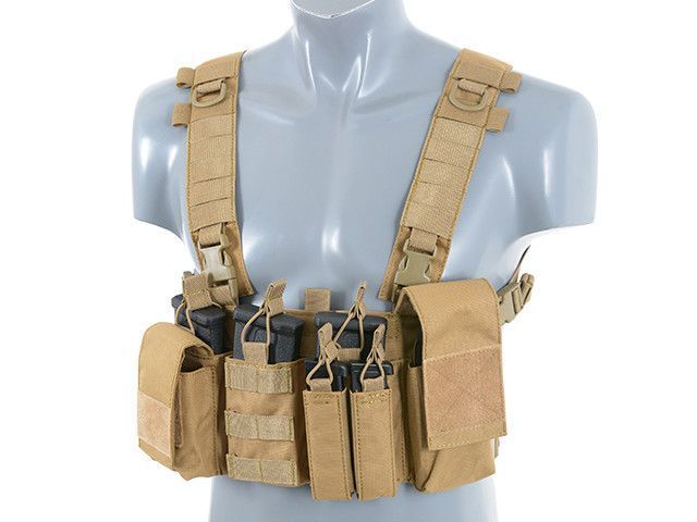 Buckle Up Chest Rig V3 - Coyote [8FIELDS] (для страйкбола) M51611042-1-TAN фото