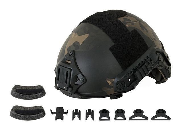 Аналог шлема с быстрой регулировкой FAST MH &ndash; MULTICAM BLACK [EMERSON] (для страйкбола) EM5658L фото