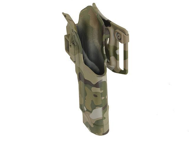 Кобура пистолетная бистрого извлечения с блокировкой для Beretta M92 - Multicam [Emerson] (для страйкбола) EM6095A фото