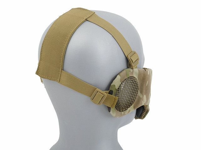 Maska SKULL FACE z ochroną uszu - Multicam [CS]&nbsp;(для страйкбола) FBP2378CP фото