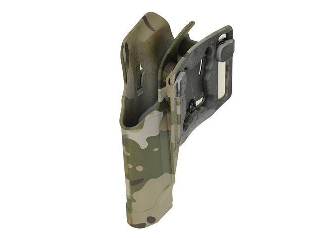 Кобура пистолетная бистрого извлечения с блокировкой для Beretta M92 - Multicam [Emerson] (для страйкбола) EM6095A фото