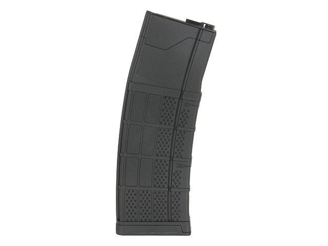 Polimerowy magazynek 450 kulek 416/SCAR16/AR15 - Black [BattleAxe] (для страйкболу) FBP2302 фото