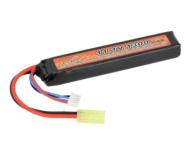 Аккумулятор Li-Po 1300mAh 11,1V 15/30C [Victory Battery] (для страйкбола) VL151311 фото