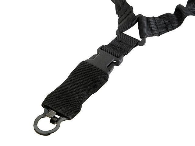 1-punktowy pas nośny bungee - Black [Emerson] (для страйкбола) EM8489 фото