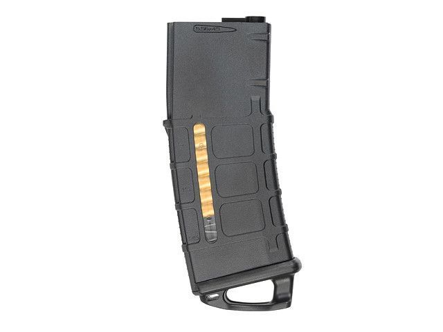 Магазин M4/AR-15 з аналогом патронів на 120 куль [Zestaw A] - Black [Хубілай] (для страйкболу) AS.I034-KITA-BK фото