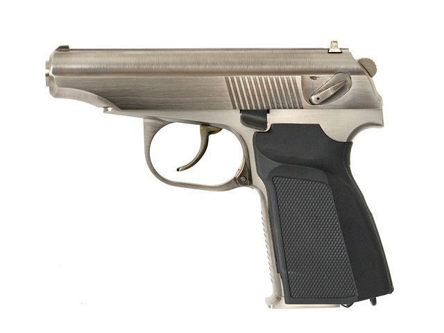 WE-MK GBB Pistol - Silver [WE] (для страйкболу) GGB-0384TS фото