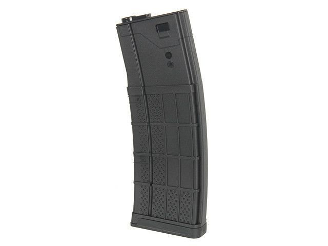 Polimerowy magazynek 450 kulek 416/SCAR16/AR15 - Black [BattleAxe] (для страйкболу) FBP2302 фото