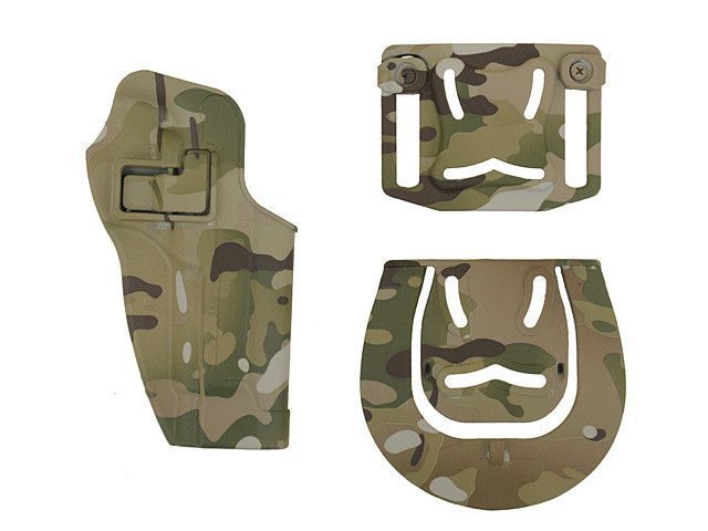 Кобура пистолетная бистрого извлечения с блокировкой для Beretta M92 - Multicam [Emerson] (для страйкбола) EM6095A фото