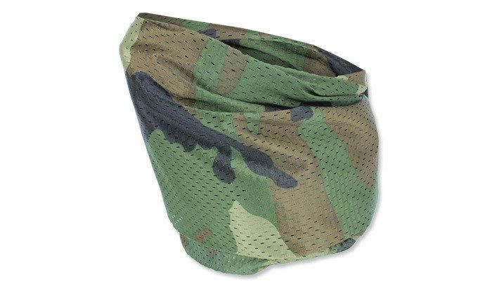 Mil-Tec - Mesh Net Scarf - Woodland - 12627020 (для страйкболу) 16839 фото