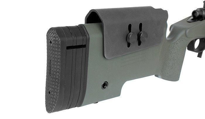 ASG / VFC - McMillan M40A5 Sniper Rifle airsoft - OD Green - GNB - Proline - 18336 (для страйкболу) 14790 фото