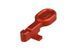 Bolt-catch CNC для приводів M4 / M16 - RED [RETRO ARMS] (для страйкболу) RET-09-013207 фото 2