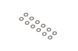 Zestaw podkładek 0,15 i 0,3mm [LONEX] (для страйкбола) LON-08-028097 фото 1