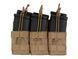 Тройной подсумок на 6 магазинов M4/M16/AR-15 - COYOTE [8FIELDS] M51613094-TAN фото