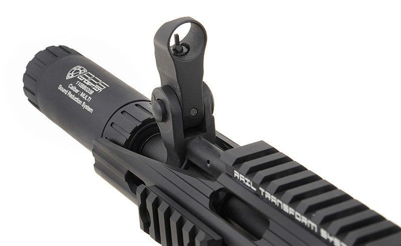 ASR112R2 GUARDIAN EBB Full Metal - Black [APS] (для страйкболу) ASR112R2 фото