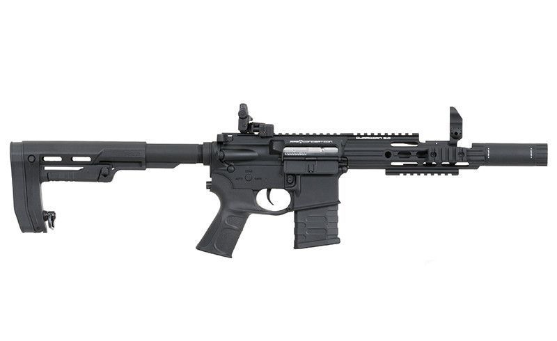 ASR112R2 GUARDIAN EBB Full Metal - Black [APS] (для страйкболу) ASR112R2 фото