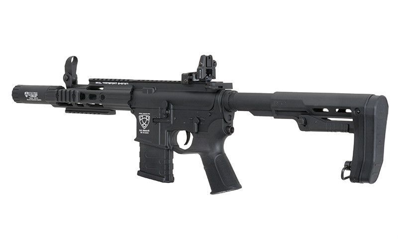 ASR112R2 GUARDIAN EBB Full Metal - Black [APS] (для страйкболу) ASR112R2 фото