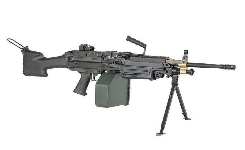 Кулемет М249 MK II SAW LMG &ndash; BLACK [A&K] (для страйкболу) 249-MK2 фото