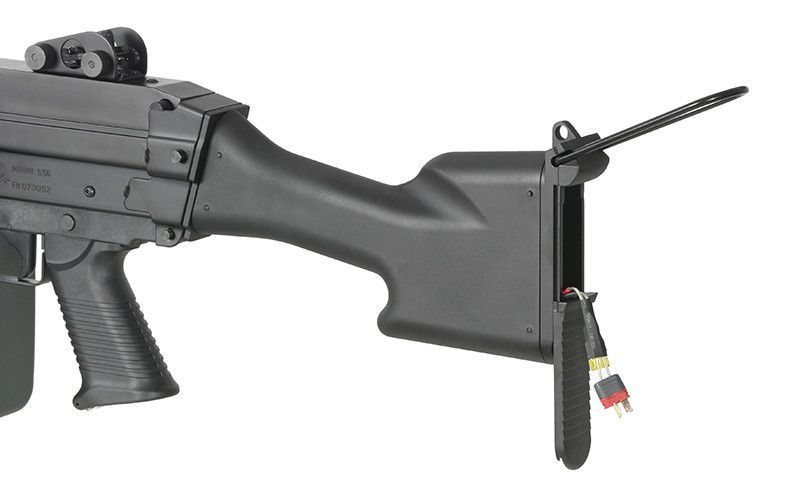 Кулемет М249 MK II SAW LMG &ndash; BLACK [A&K] (для страйкболу) 249-MK2 фото