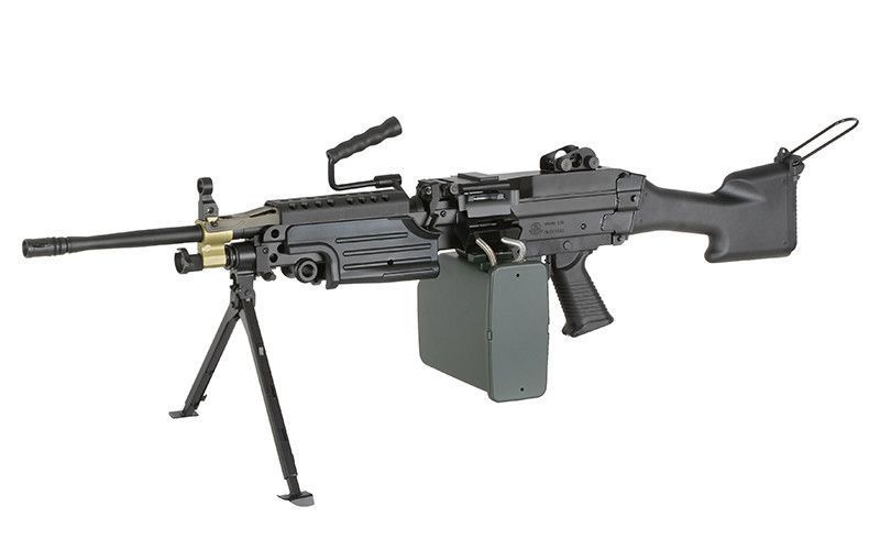 Кулемет М249 MK II SAW LMG &ndash; BLACK [A&K] (для страйкболу) 249-MK2 фото