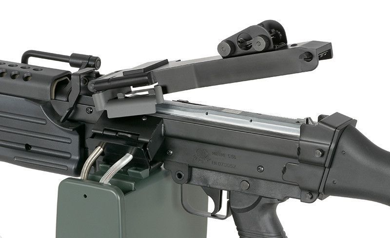 Кулемет М249 MK II SAW LMG &ndash; BLACK [A&K] (для страйкболу) 249-MK2 фото