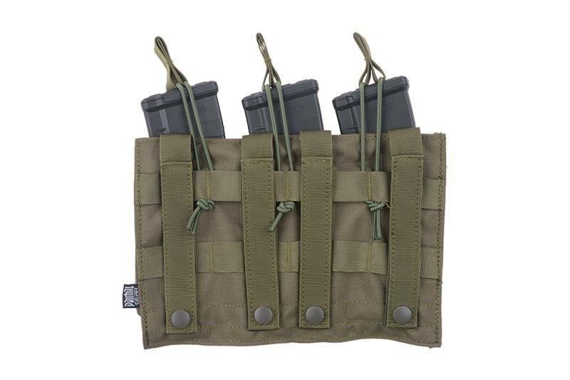 Потрійний подсумок OPEN для магазинів AK - olive [Primal Gear] (для страйкболу) PRI-19-019435 фото
