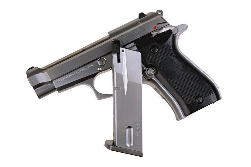 Страйкбольный пистолет M84 Mini - silver [WE] (для страйкбола) WET-02-009253 фото