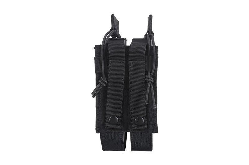 Podw&oacute;jna ładownica na magazynek do pistoletu maszynowego - czarna [GFC Tactical] (для страйкболу) GFT-19-020783 фото