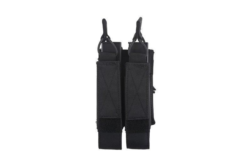 Podw&oacute;jna ładownica na magazynek do pistoletu maszynowego - czarna [GFC Tactical] (для страйкболу) GFT-19-020783 фото