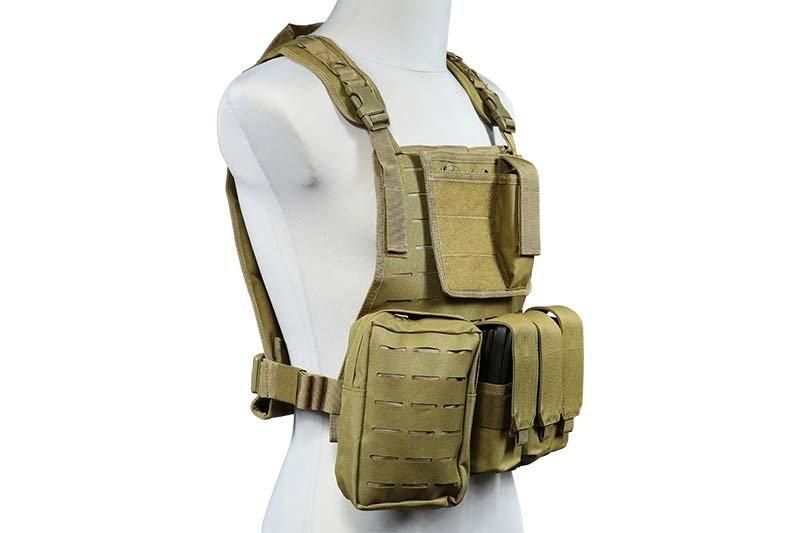 Жилет тактический (разгрузочный) типа MBSS (LaserCut) - Tan [GFC Tactical] (для страйкбола) GFT-18-018409 фото