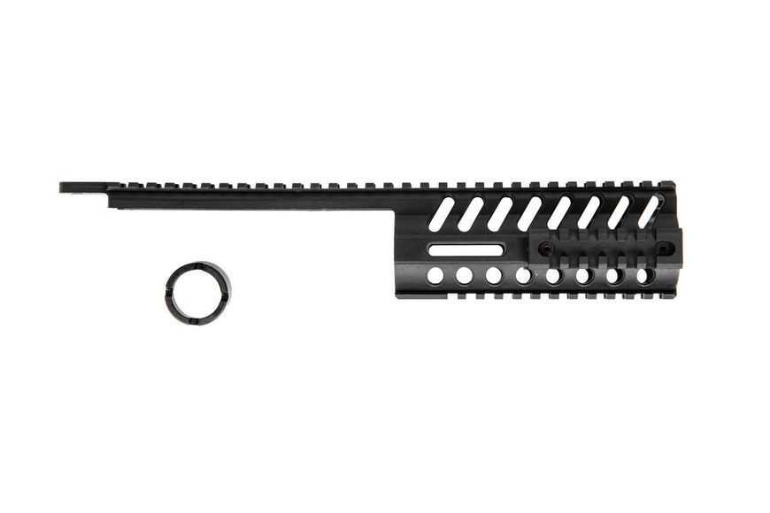 Front RIS 6" do аналогов typu M4/M16 - czarny [LONEX] (для страйкбола) LON-09-017039 фото