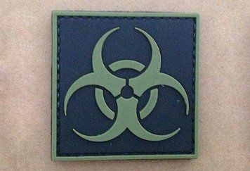 Naszywka 3D - Biohazard [GFC Tactical] (для страйкбола) GFT-30-004697 фото