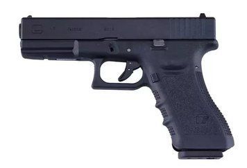 ПИСТОЛЕТ GLOCK 17 GEN.3 METAL GBB GREEN GAS - Black [WE] (для страйкбола) ss9695 фото