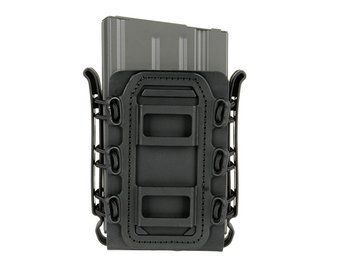 Ładownica Soft Shell na magazynki karabinowe 7,62 - Black [FMA] (для страйкболу) TB1258-BK фото