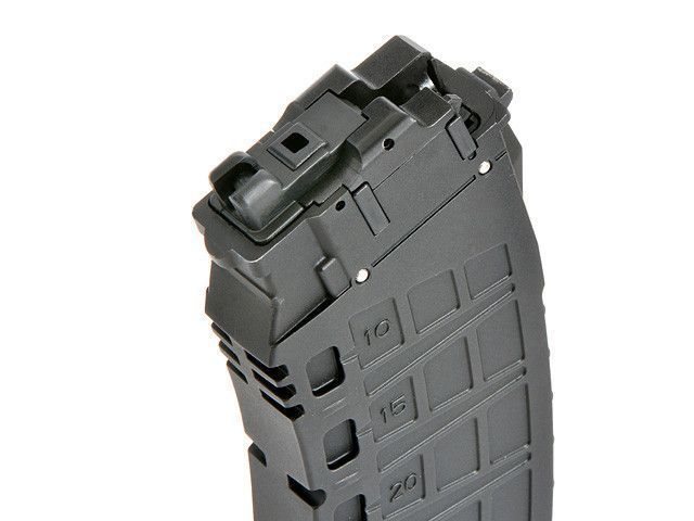 Магазин Green Gas для газових автоматів AK12 GM (35 кульок) [WELL PRO] (для страйкболу) WE09-GM-MAG фото