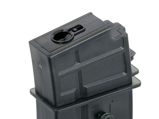 Магазин DMAG зі змінною місткістю 30/125 кульок для G36 - Black [D-DAY] (для страйкболу) MAG-001 фото