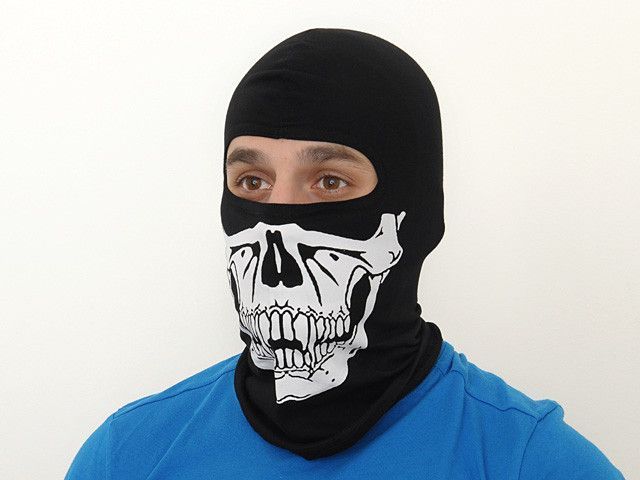 Балаклава SKULL typ E - black [8FIELDS] (для страйкбола) M51617222-E фото