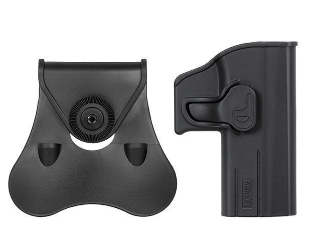 Кобура страйкбольная для CZ P-07/P-09 - Black [Amomax] (для страйкбола) AM-P07G2 фото