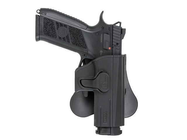 Кобура страйкбольная для CZ P-07/P-09 - Black [Amomax] (для страйкбола) AM-P07G2 фото