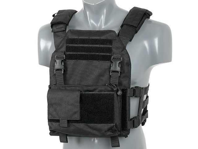 Kamizelka hybrydowa Plate Carrier - Black [8FIELDS]&nbsp;(для страйкбола) M51611062-1-BK фото