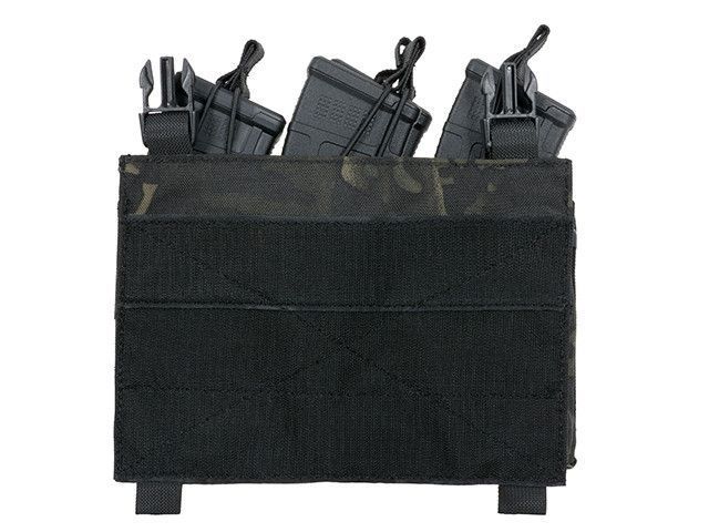 Тройной пистолетно-винтовочный подсумок Buckle Up AK/9 мм - MULTICAM BLACK [8FIELDS] M51613203-MB фото