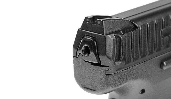 Спринговый пистолет Umarex - Heckler & Koch VP9 - Metal Slide - Black - Spring - 2.6124 (для страйкбола) 19073(2.6124) фото