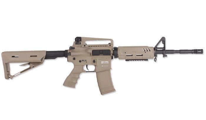 ASG - Strike System MT18 Carbine airsoft - Tan - Sportline - 18899 (для страйкболу) 18128 фото