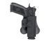 Кобура страйкбольная для CZ P-07/P-09 - Black [Amomax] (для страйкбола) AM-P07G2 фото 6