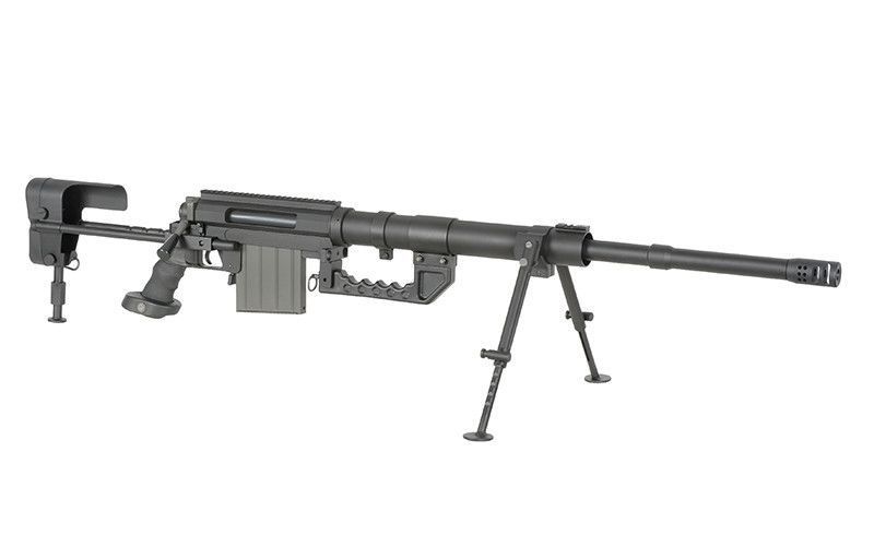 Снайперская винтовка с продольно-скользящим затвором ST200 Full Metal - Black [S&T] (для страйкбола) STSPG10BK фото