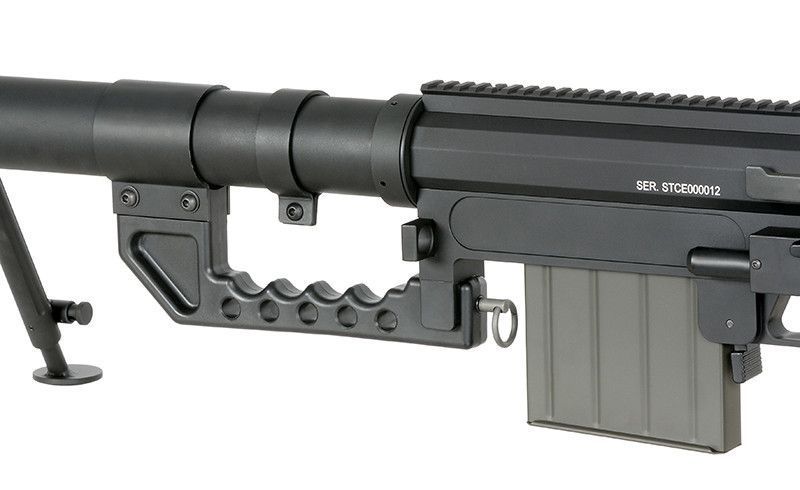 Снайперская винтовка с продольно-скользящим затвором ST200 Full Metal - Black [S&T] (для страйкбола) STSPG10BK фото