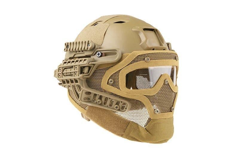 Аналог шолома FAST Gunner (BJ) - Tan [Ultimate Tactical] (для страйкболу) UTT-21-017170 фото